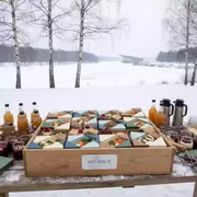 Аренда Фуршет бокс макси комплект № 2 в парке «Ривьера» — ART SPACE