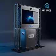 Аренда Интерактивная трибуна LIGA group Сенат 24 дюймов в Grand Karat Sochi — ART SPACE