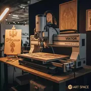 Аренда Гравировально фрезерная машина Vektor LK 1212 на вилле «Анна» — ART SPACE