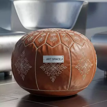 Аренда Пуф коричневый Moroccan в Stella di Mosca — ART SPACE