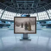 Аренда Картина Василия Максимова № 02 в ледовом дворце «Большой» — ART SPACE