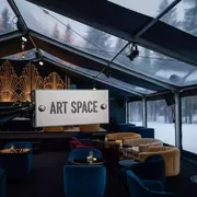 Аренда шатры для мероприятий в Казани в ресторане «Voda» — ART SPACE