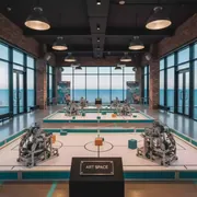 Аренда Соревнование TETRIX MAX с ареной на пляжных клубах Хосты — ART SPACE