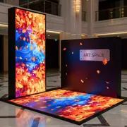 Аренда Фотозона 2D LED 2.5х2.5 м с полом в санатории «Черноморье» — ART SPACE