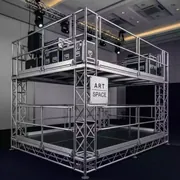 Аренда Вышки FOH Layher с двумя уровнями 6.21х4.14 м в City Park Hotel Sochi — ART SPACE