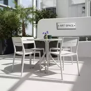 Аренда Мебельная группа из литого алюминия Палм 4 кресла Марбелья в Pullman Sochi Centre — ART SPACE