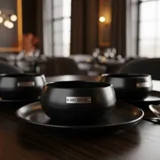 Аренда Соусник Black круглый 100 мл в ресторане «D.O.M» — ART SPACE