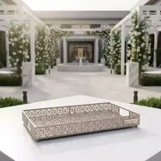 Аренда Поднос ажурный 20х12 см в Courtyard by Marriott Sochi — ART SPACE