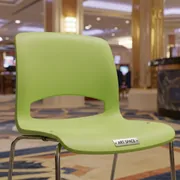 Аренда Стул ИЗО пластик салатовый в казино «Сочи» — ART SPACE