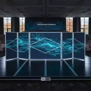 Аренда Дисплеи LED складные модульные в санатории «Черноморье» — ART SPACE
