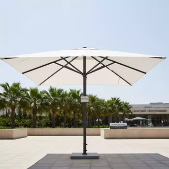Аренда Зонт телескопический Leonardo Telescopic 4х4 м в санатории «Октябрьский» — ART SPACE