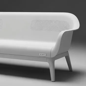 Аренда Диван пластиковый Coccolona на территории Морпорта Сочи — ART SPACE