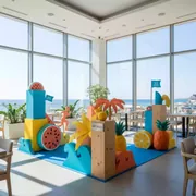 Аренда Фотозона детский сад в ресторане «Voda» — ART SPACE