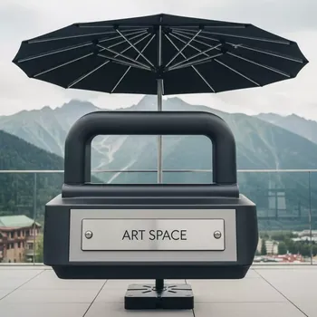 Аренда Зонт пляжный профессиональный Kenia Ø2 м в Golden Tulip Rosa Khutor — ART SPACE