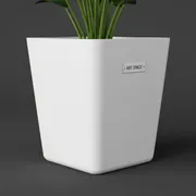 Аренда Кашпо Prosperplast Urbi Square 114 5 л белый в Alpha Sirius — ART SPACE