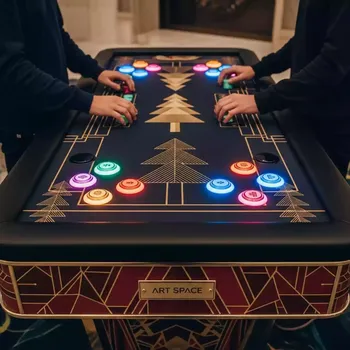 Аренда Кнопочный бой горизонтальный новогодний в Mercure Сочи Центр — ART SPACE