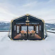 Аренда Шатер трансформер премиум бизон 3х6 м в Sochi Marriott Krasnaya Polyana — ART SPACE