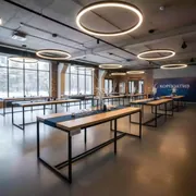 Аренда Столов рабочих в стиле лофт в санатории «Металлург» — ART SPACE