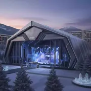 Аренда Тентовый ангар 3 в санатории «Октябрьский» — ART SPACE