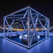 Аренда Шатер для дома и дачи премиум Bizon 4х6 в ресторане «D.O.M» — ART SPACE