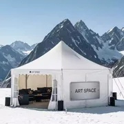 Аренда Пагода с мягкими стенками Лондон 5х10 м на площадке Rosa Peak (2320м) — ART SPACE