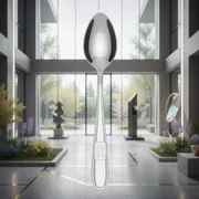 Аренда Ложечка для соуса 100х23 мм в санатории «Сочи» — ART SPACE