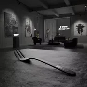 Аренда Вилка закусочная черная Sapporo 180 мм в отеле «Звездный» — ART SPACE