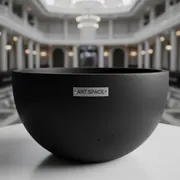 Аренда Кашпо для цветов Prosperplast Beton Bowl 3,9 л чёрный в Ледовом дворце «Айсберг» — ART SPACE