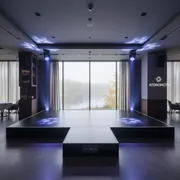 Аренда Подиум 14х10 для показов и концертов в ресторане «Магеллан» — ART SPACE
