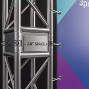 Аренда Пресс волл 3х2 м с люверсами 29 610 в ресторане «Brunello» — ART SPACE