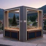 Аренда Торговый островок Le Maison de Bijoux на курорте «Газпром» (Альпика) — ART SPACE