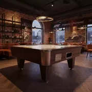 Аренда Аэрохоккей настольный в ресторане «Сыроварня» — ART SPACE