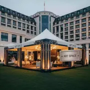 Аренда Шатер тент Green Glade 3020 6х12х3,2 м полиэстер в отеле Hyatt Regency Sochi — ART SPACE