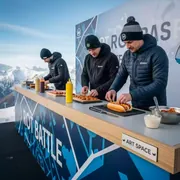 Аренда Анимационная станция Битва хот догов на площадке Rosa Peak (2320м) — ART SPACE