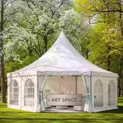 Аренда Шатра пагода Римини 5х5 в парке «Ривьера» — ART SPACE