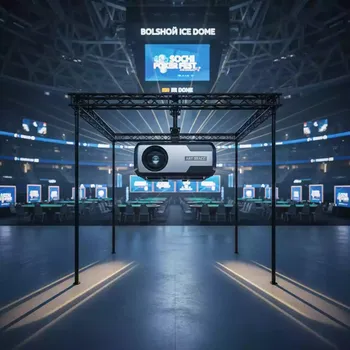 Аренда Проектор Panasonic PT DX 800 в ледовом дворце «Большой» — ART SPACE