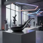 Аренда Ложка японская черная 35 мл в МФК «Горный» — ART SPACE