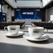 Аренда Чайные пары для завтрака на 2 персоны Rocaille Blanc в МФК «Горный» — ART SPACE