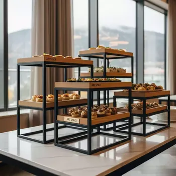 Аренда Стойки фуршетные настольные в Sochi Marriott Krasnaya Polyana — ART SPACE