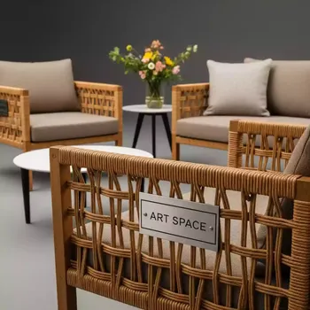 Аренда Комплекта плетеной мебели Багамы Премиум в Mercure Сочи Центр — ART SPACE