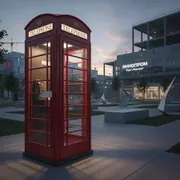 Аренда Фотозона "Телефонная будка" в парке «Ривьера» — ART SPACE