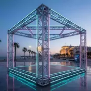 Аренда Элеваторная граунд система для сцены на территории Морпорта Сочи — ART SPACE