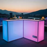 Аренда Стойка барная светящаяся угловая в Поляна 1389 Отель и Спа — ART SPACE