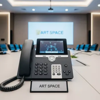 Аренда Телефон IP Yealink SIP T55A Skype for Business в санатории «Октябрьский» — ART SPACE