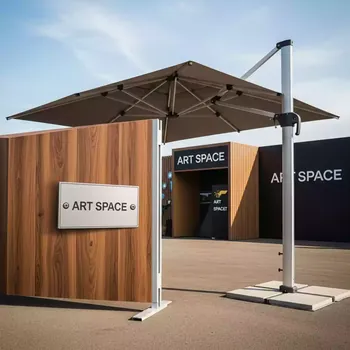 Аренда Зонт уличный Корсика 3х3 м Сочи Автодром — ART SPACE
