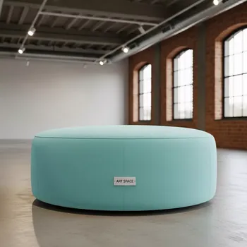 Аренда Пуфик круглый ментоловый в ресторане «Sanremo» — ART SPACE