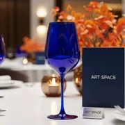 Аренда Бокал синий для красного вина Лира в Pullman Sochi Centre — ART SPACE