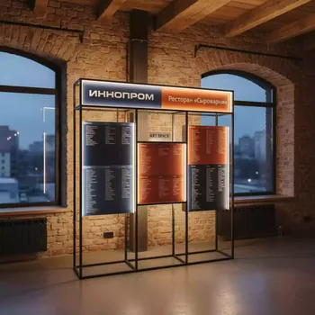 Аренда Стенд рассадки 5 в ресторане «Сыроварня» — ART SPACE