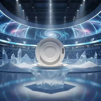 Аренда Тарелки АЛИБЕРТИ набор из 2 в Red Arena — ART SPACE