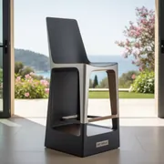 Аренда Стул барный пластиковый Doga Stool на вилле «Анна» — ART SPACE